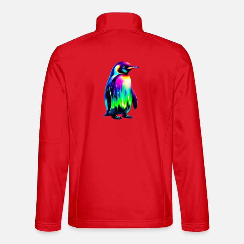 Pinguin - Unisex Softshelljacke - Rot