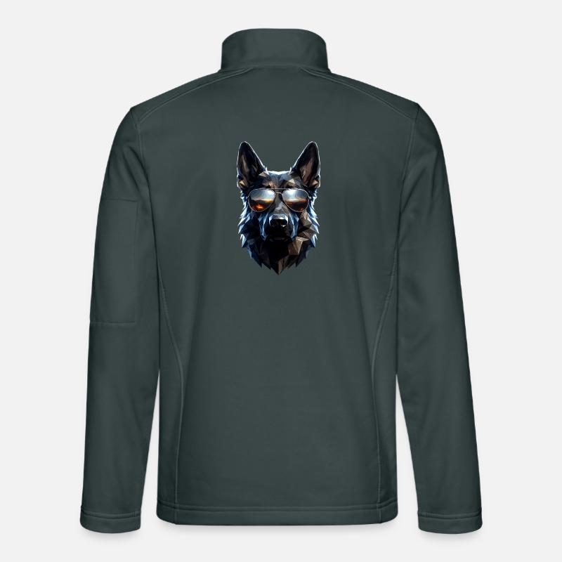 Schäferhund Hund Liebe Deutscher Schäferhund Hunde Unisex Softshelljacke
