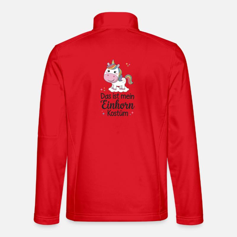 C’est mon costume de licorne Veste en tissu softshell Unisexe
