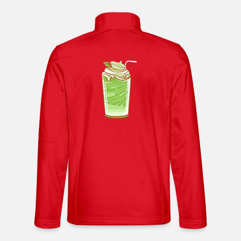 Matcha - Unisex Softshell Jacket - red