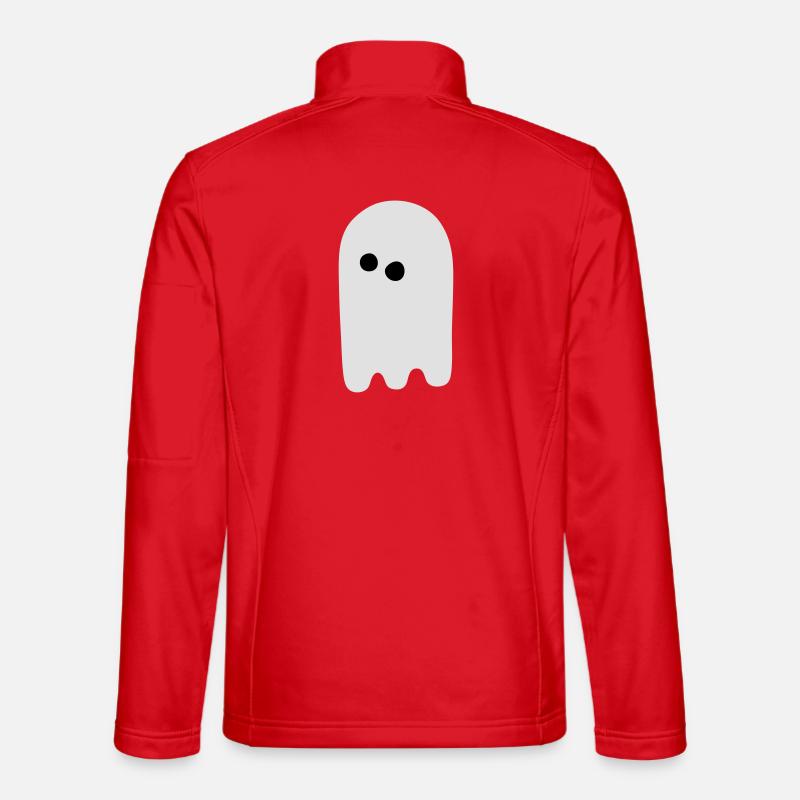 Gespenst - Unisex Softshelljacke - Rot