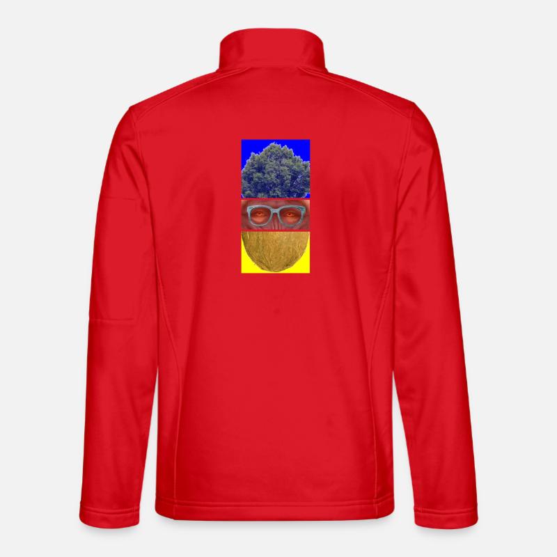 BABOON - Unisex Softshell Jacket - red