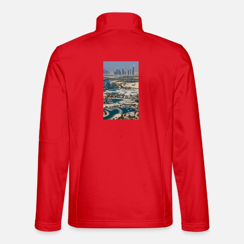Abu Dhabi Abu Dhabi - Unisex Softshell Jacket - red