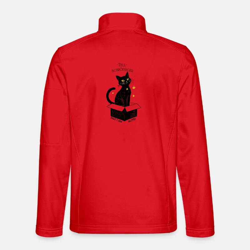Schrödingers Katze Unisex Softshelljacke