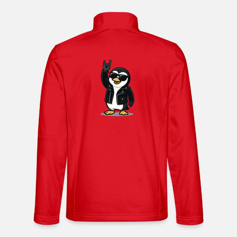 Pingouin Rock’n’Roll Veste en tissu softshell Unisexe