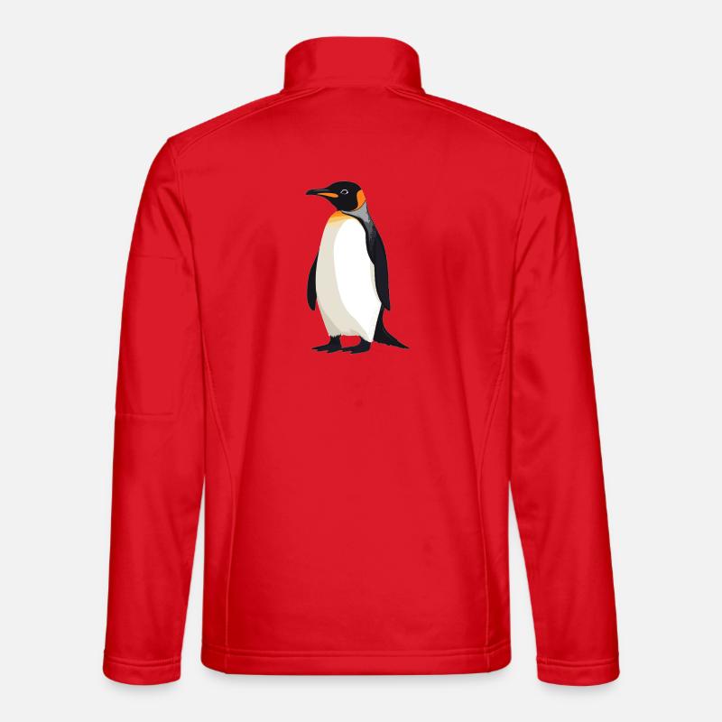 Penguins Penguin - Unisex Softshell Jacket - red