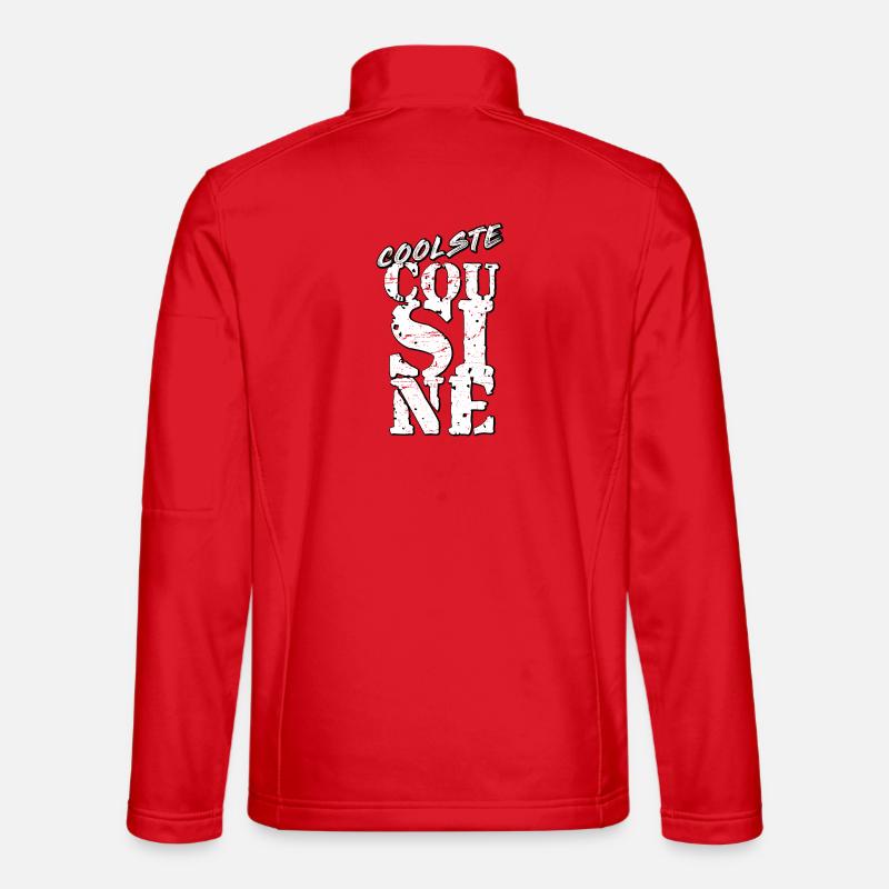 Cousin - Unisex Softshell Jacket - red