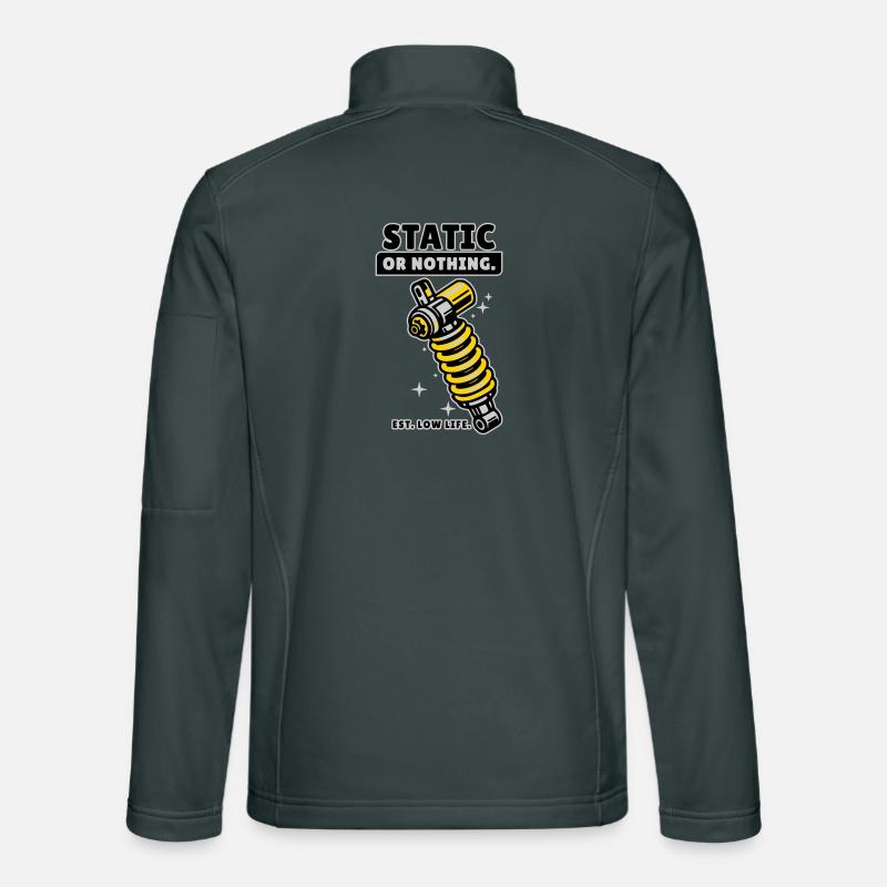 Static Or Nothing Low Life Tuning Design Unisex Softshelljacke