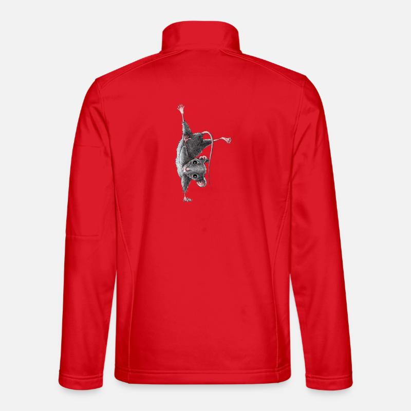 Souris Veste en tissu softshell Unisexe