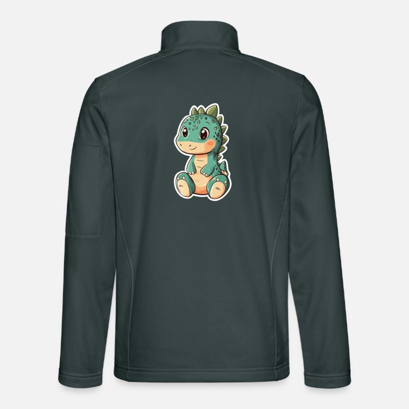 Dinosaurier Unisex Softshelljacke