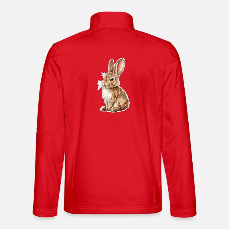 Hase - Unisex Softshelljacke - Rot