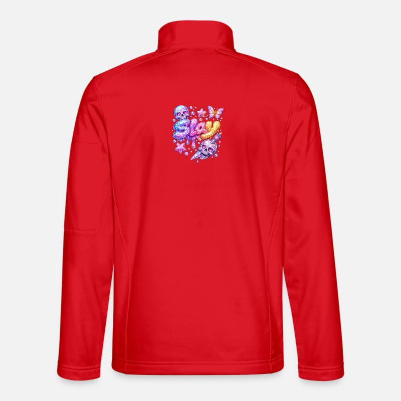 Slay Jugendwort - Unisex Softshelljacke - Rot