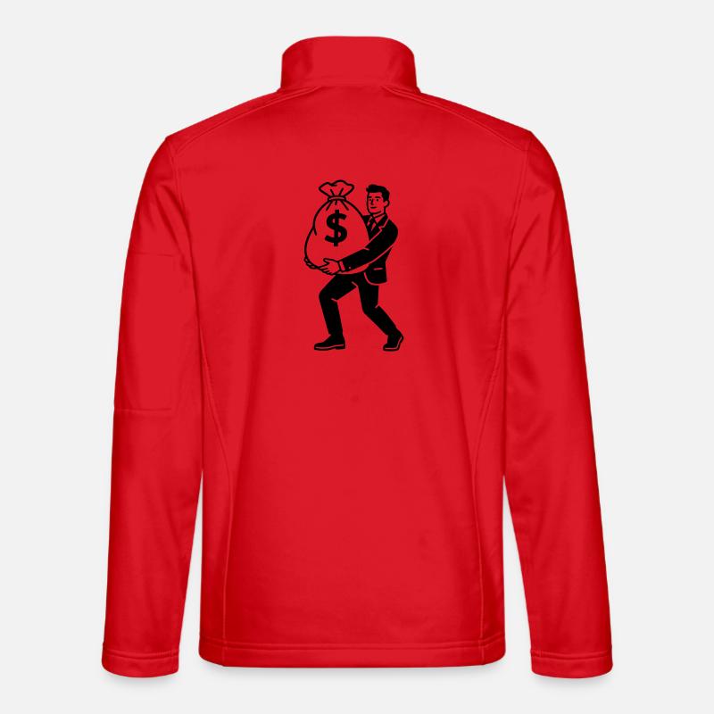 Geld Unisex Softshelljacke