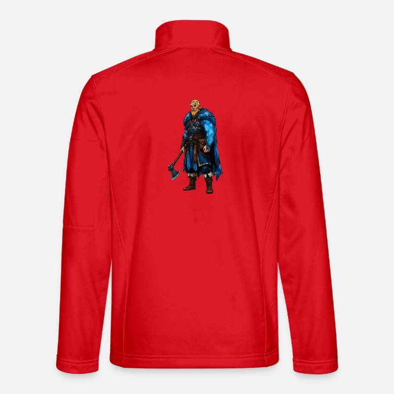 Wikinger Krieger Unisex Softshelljacke