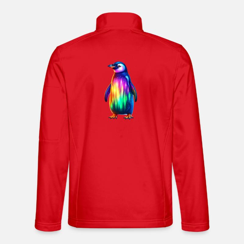 Penguin - Unisex Softshell Jacket - red