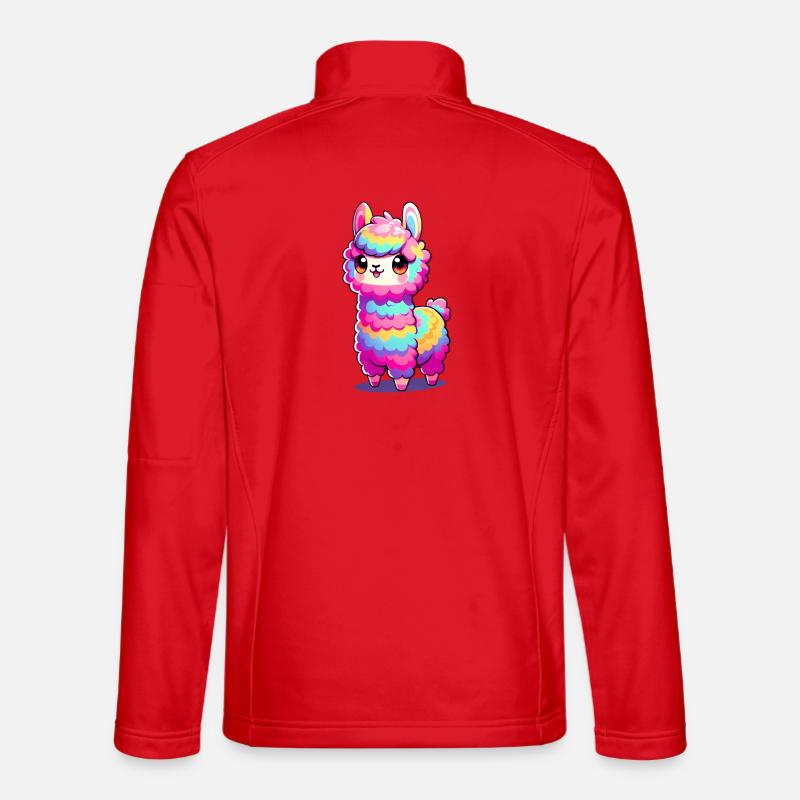 Alpaca - Unisex Softshell Jacket - red