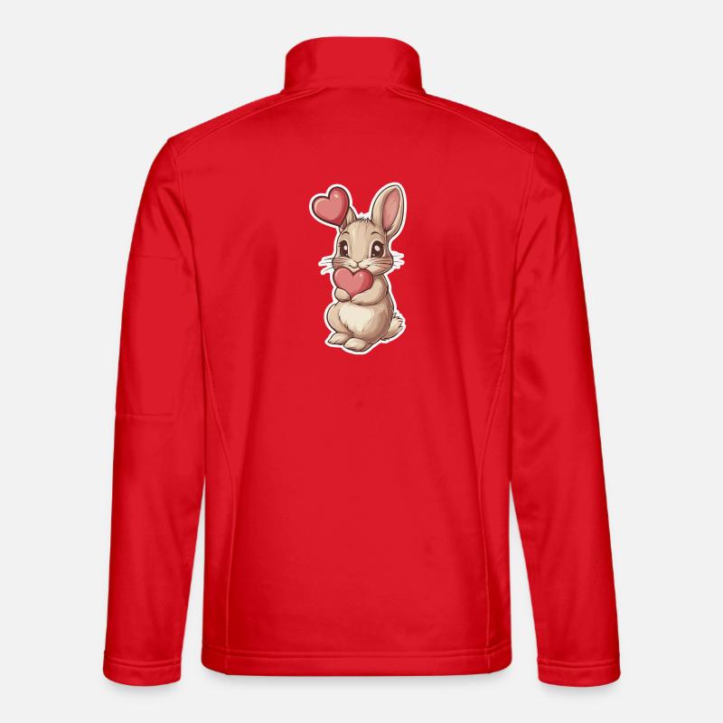 Hare - Unisex Softshell Jacket - red