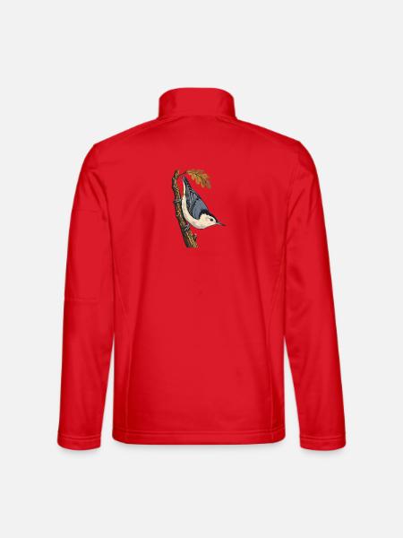 Herbst-Eichenkleiber - Unisex Softshelljacke - Rot