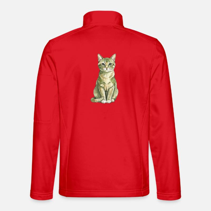 Cat - Natural Cat Unisex Softshell Jacket