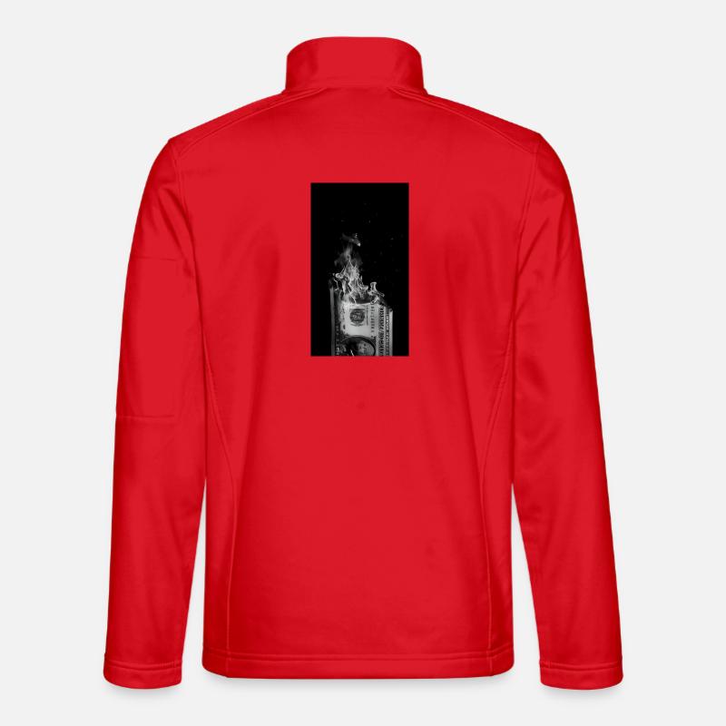 Dollerinthefire - Unisex Softshell Jacket - red