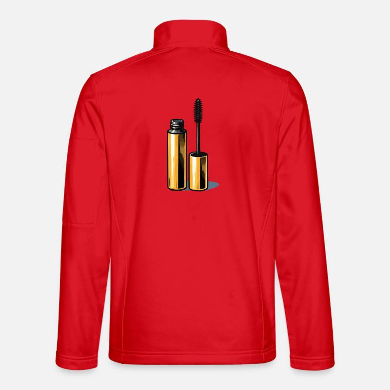 Mascara doré Veste en tissu softshell Unisexe