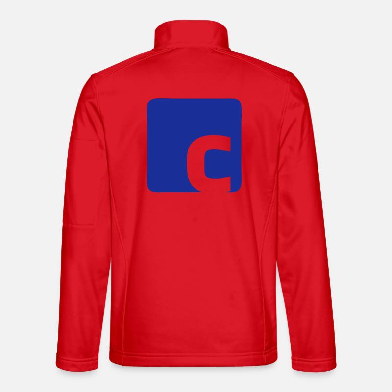 C Logo Unisex Softshelljacke