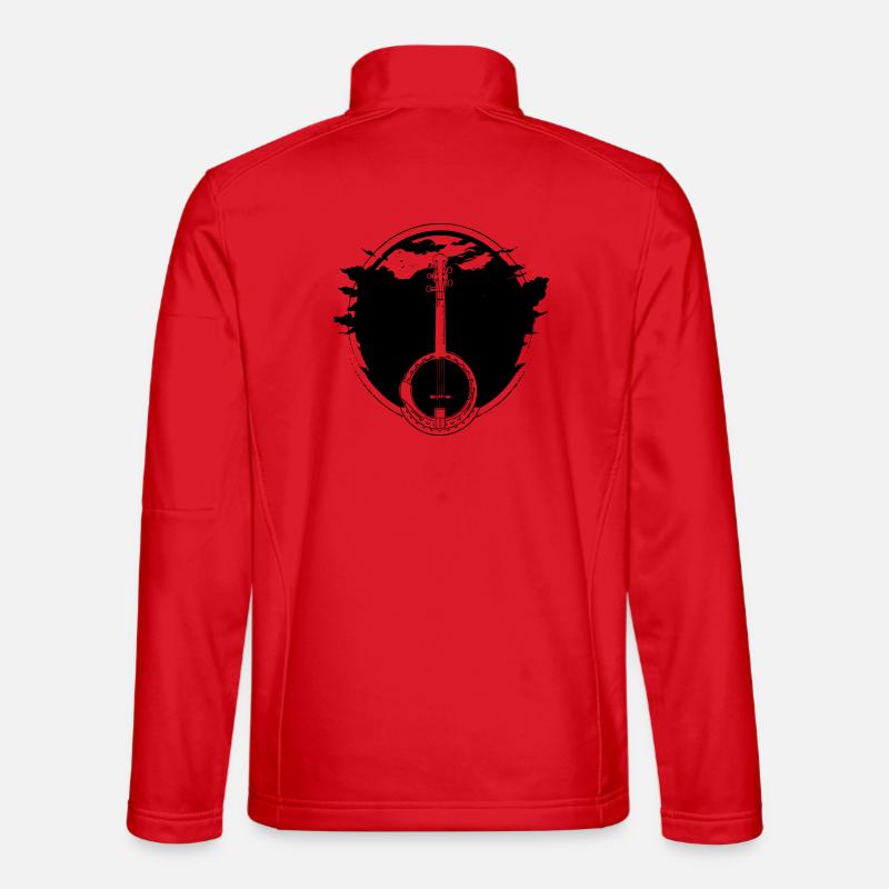 Banjo - Unisex Softshelljacke - Rot
