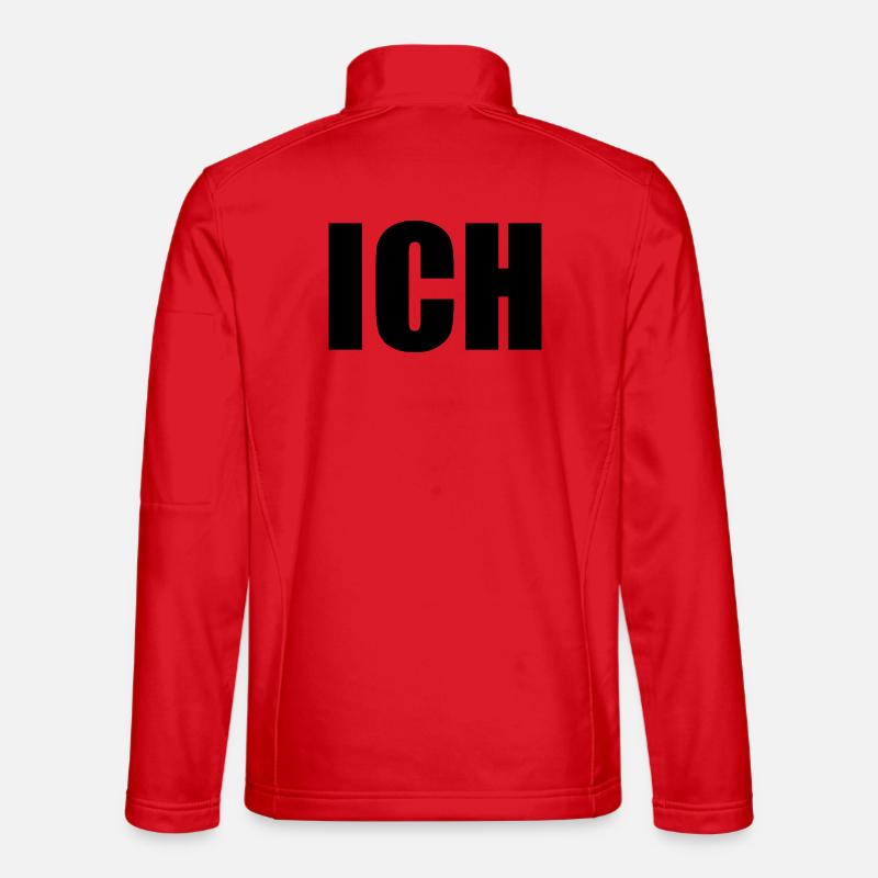 I - Unisex Softshell Jacket - red