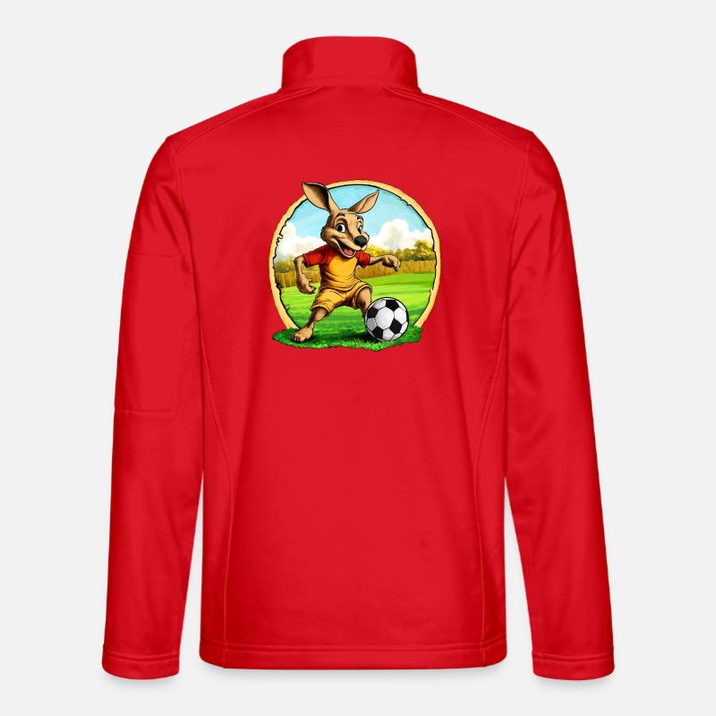 Footballeur Kangaroo Veste en tissu softshell Unisexe