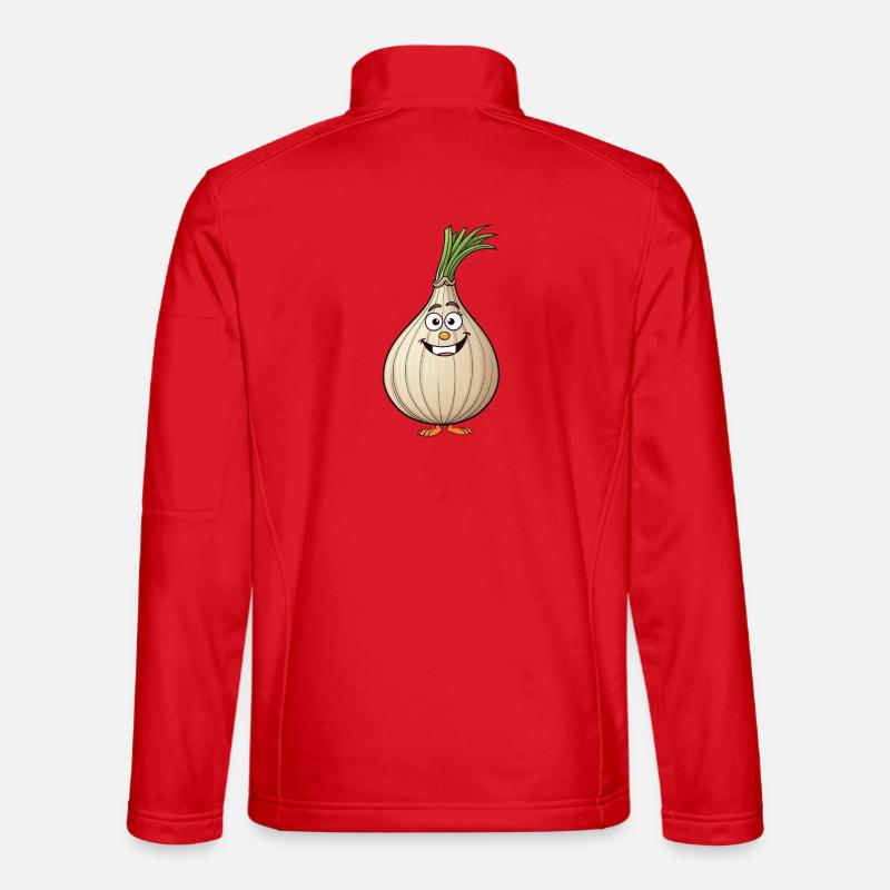 Happy Onion - Unisex Softshell Jacket - red