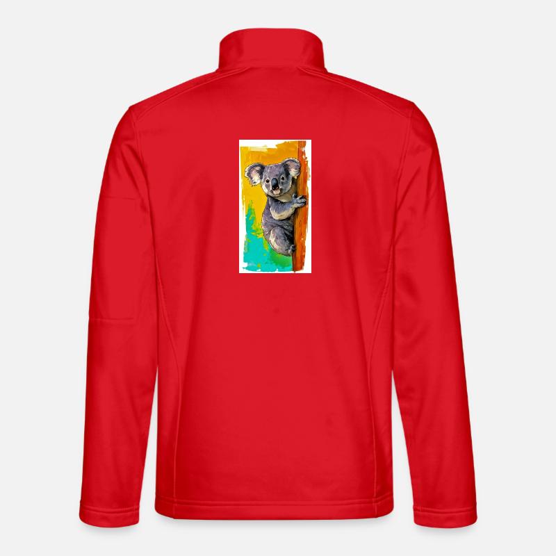 Koala - Unisex Softshelljacke - Rot