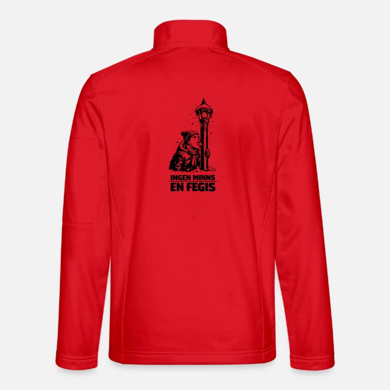 Lâche lèche la barre Veste en tissu softshell Unisexe