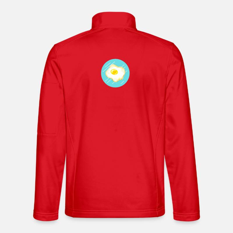 fried egg Unisex Softshell Jacket
