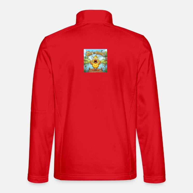 What the Quack!? - Unisex Softshelljacke - Rot