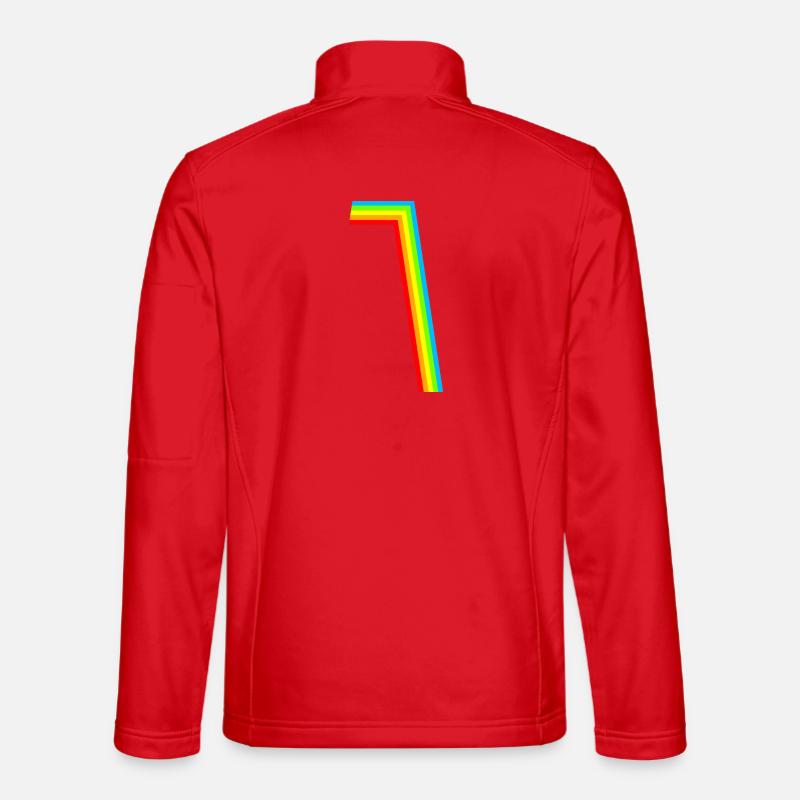 Schon 1 Jahr! - Unisex Softshelljacke - Rot