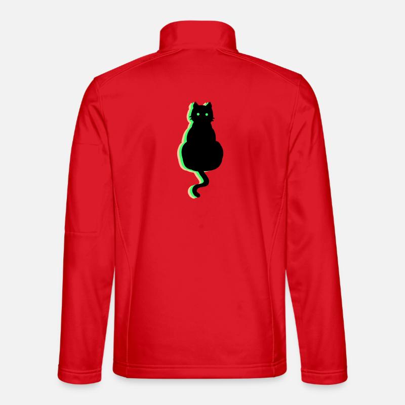 Neon Katze Unisex Softshelljacke