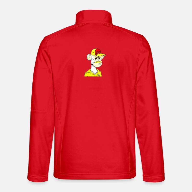 Ape Straßenrebell Cap - Unisex Softshelljacke - Rot