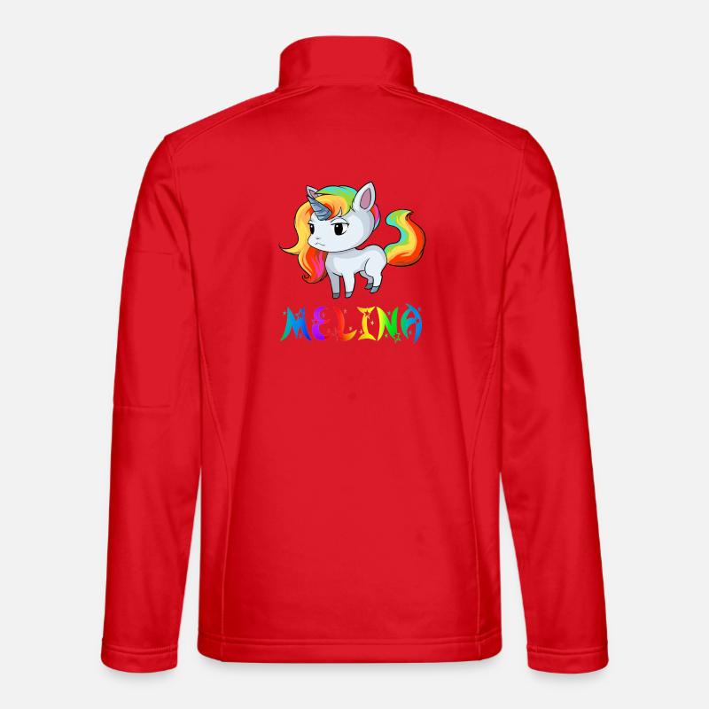 Melina Einhorn - Unisex Softshelljacke - Rot