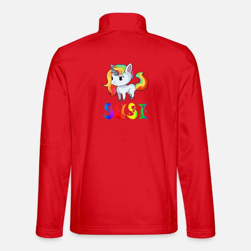 Susi Einhorn - Unisex Softshelljacke - Rot