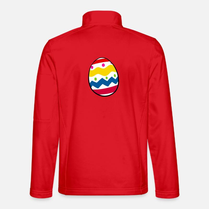 egg - Unisex Softshell Jacket - red