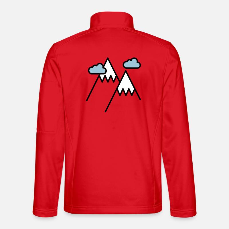 The mountain calls Unisex Softshell Jacket