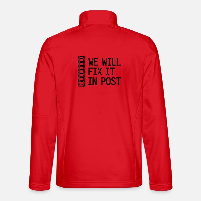 Cutter saying - Unisex Softshell Jacket - red