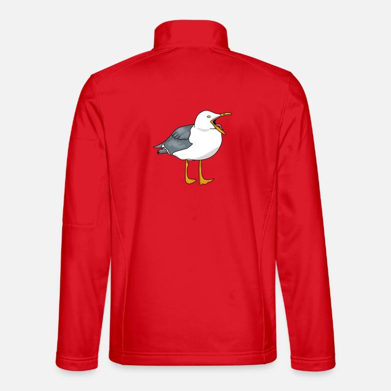 Seagull - Seagull - Unisex Softshell Jacket - red