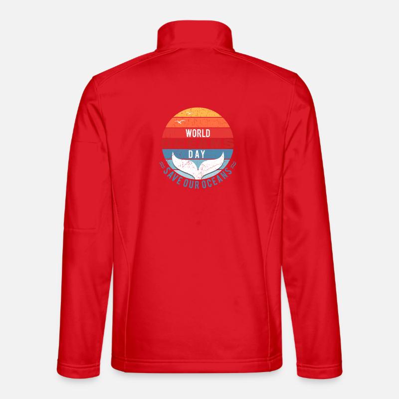 World Oceans Day - Save Our Oceans Unisex Softshell Jacket