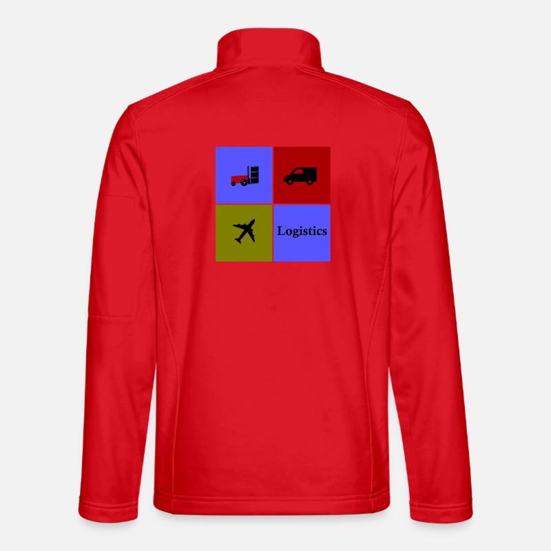 Équipe Logistique et Transport Veste en tissu softshell Unisexe