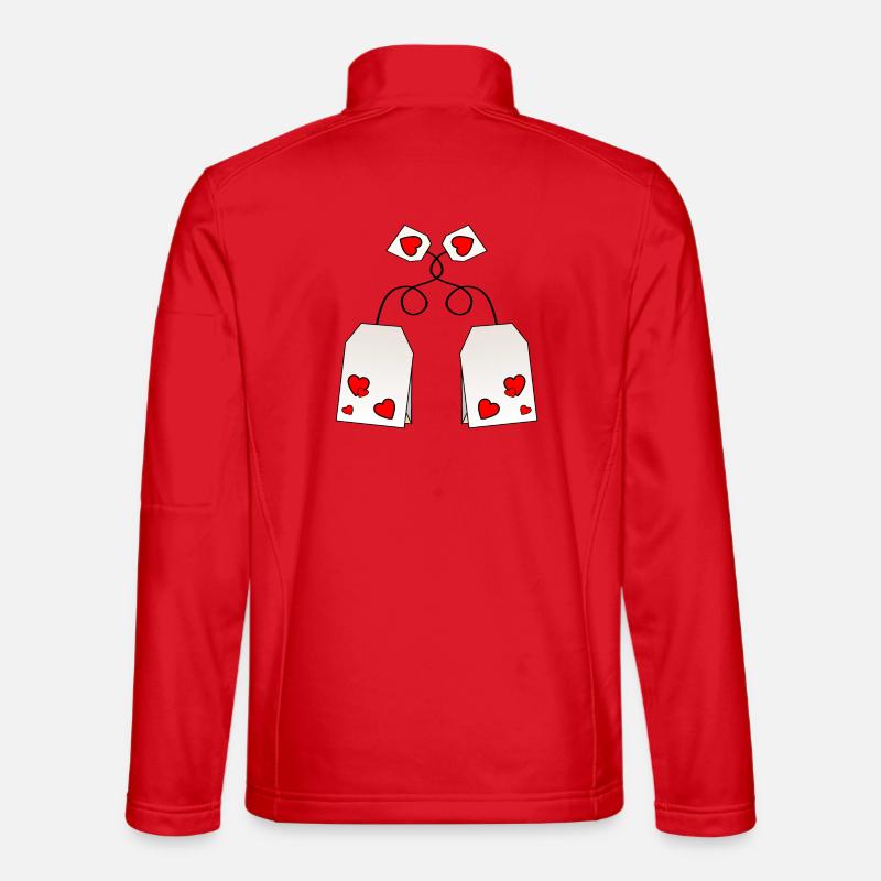 Valentinstag Tee Unisex Softshelljacke