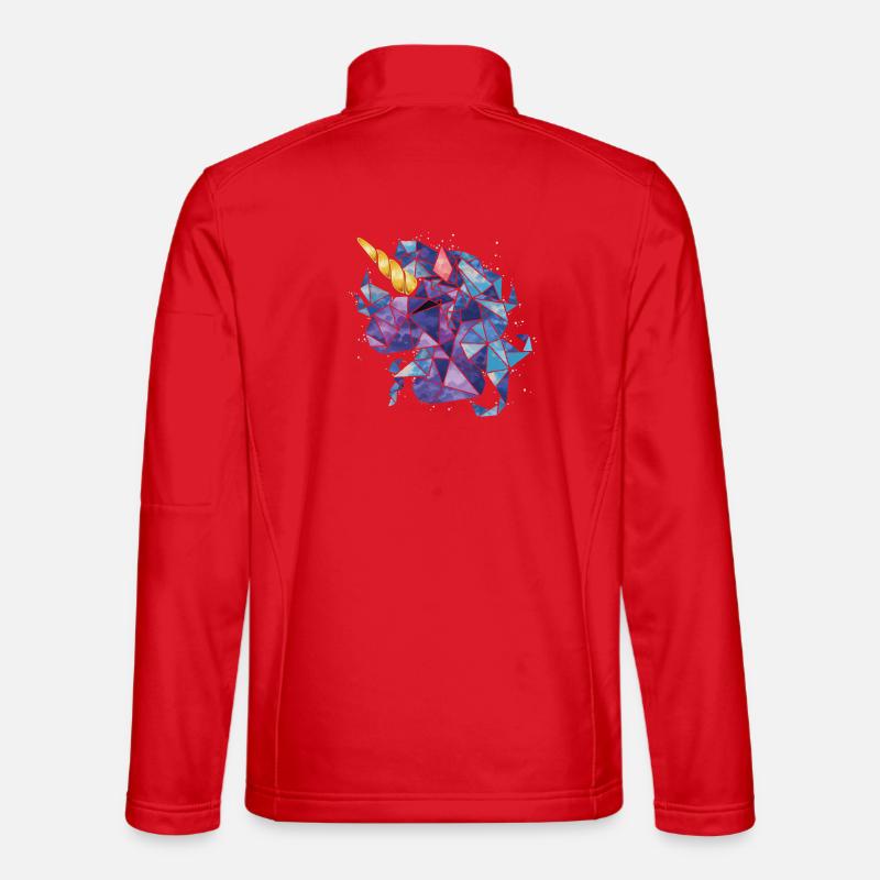Einhorn Luna Chibi Kind Unisex Softshelljacke