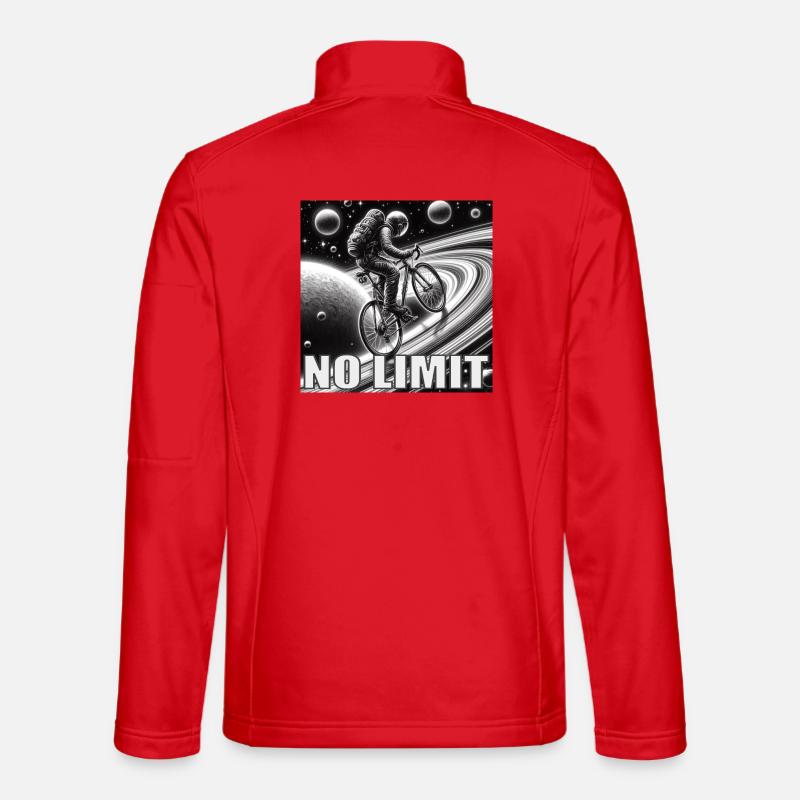 NO LIMIT - Unisex Softshell Jacket - red