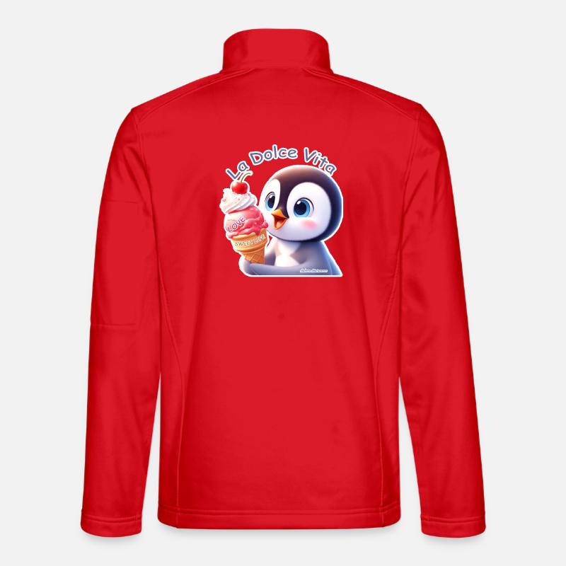Penguin - La Dolce Vita - Unisex Softshell Jacket - red