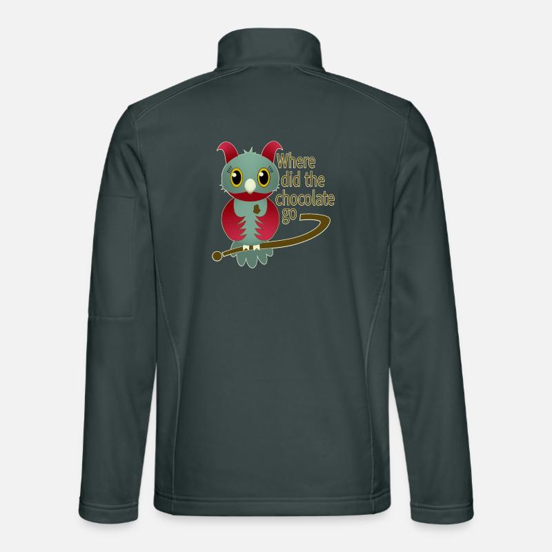 Schokogrün Unisex Softshelljacke